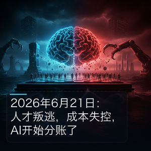 2026年6月：人才叛逃，成本失控，AI开始分账了