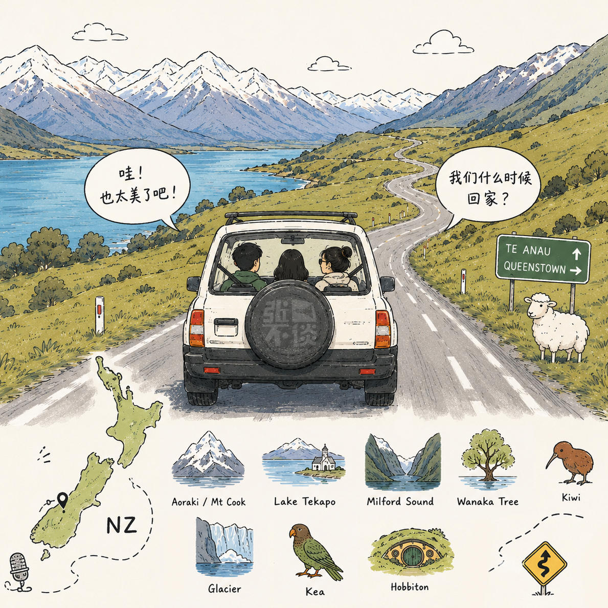 024—薯条旅行特辑2：新西兰南岛公路漫游，重新理解“旅行要适量” episode artwork