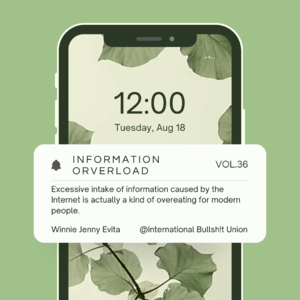 VOL.36 手机不离手的一代:信息过载等于暴饮暴食