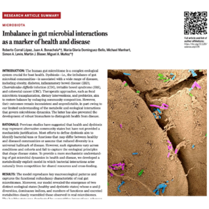 695-Ecological Balance Index of Gut Microbiome Health