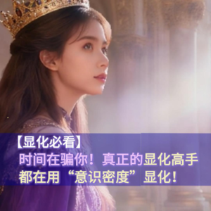 🔥显化力的强大加持是启动“大愿”引力！