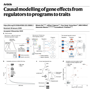 760-基因效应与复杂性状的因果建模研究