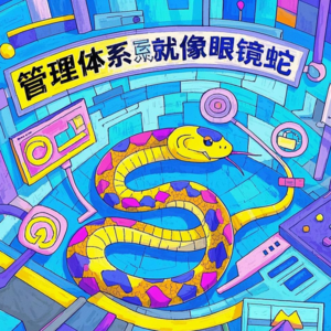 跟任正非隐喻100则学领导力：第25期“管理体系就像眼镜蛇”