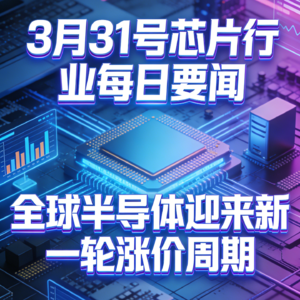 芯片行业每日要闻（20260331）