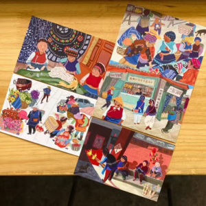 Vol.61 把兴趣变成副业，画白族奶奶实现插画变现