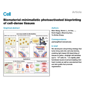 412-CLINK: Bioprinting of Ultrahigh Density Tissues