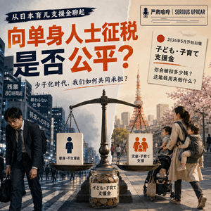 354 向单身人士征税是否公平？从日本育儿支援金聊起