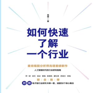 快速看透一个行业:一份给实干者的全景地图