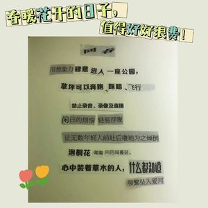 VOl.33 春暖花开的日子，值得好好浪费