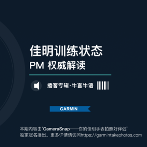 佳明训练状态，产品经理权威解读