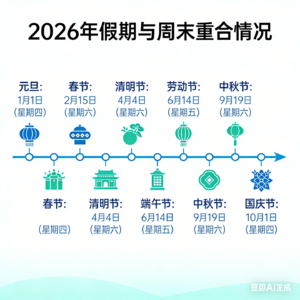 26年所有假期都和周末重合