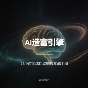 060《AI造富引擎》24小时全球自动赚钱实战手册