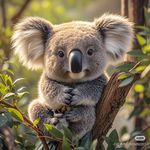 考拉Rachel爱睡觉