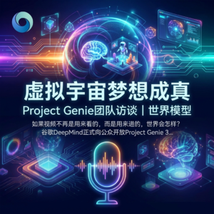 虚拟宇宙梦想成真 | Project Genie团队访谈 | 世界模型