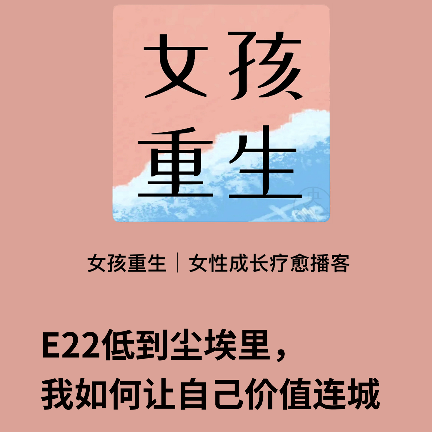 E22低到尘埃里， 我如何让自己价值连城 episode artwork