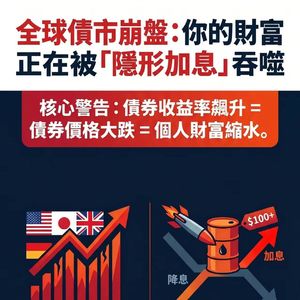全球债市崩盘：远方的炮火如何掏空你的钱包？