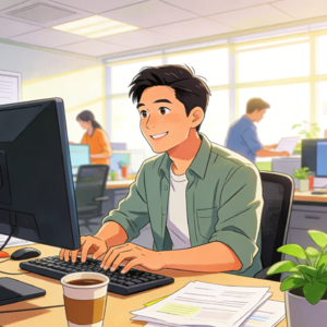 报告！健康牛马已到工位~