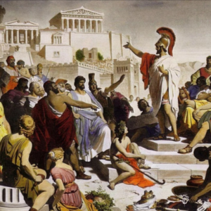 特洛伊的故事」30 特洛伊人冲向希腊人的壁垒