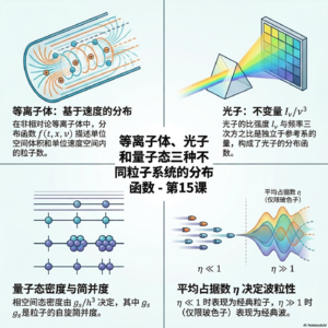 《现代经典物理学》第15课-等离子体、光子和量子态三种不同粒子系统的分布函数