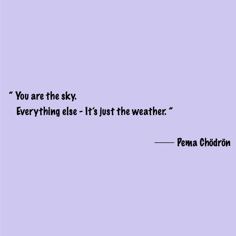 049 | 你是天空，不必贪恋天气