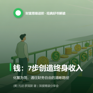 025期《钱，7步创造终身收入》通往财务自由的清晰路径