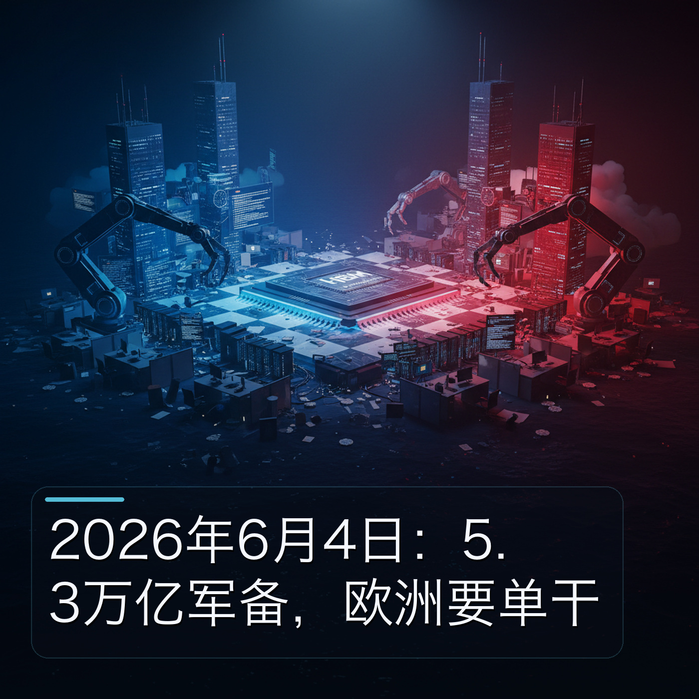 2026年6月：5.3万亿军备，欧洲要单干 episode artwork