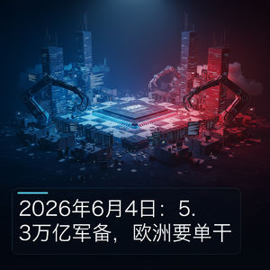 2026年6月：5.3万亿军备，欧洲要单干