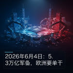 2026年6月：5.3万亿军备，欧洲要单干
