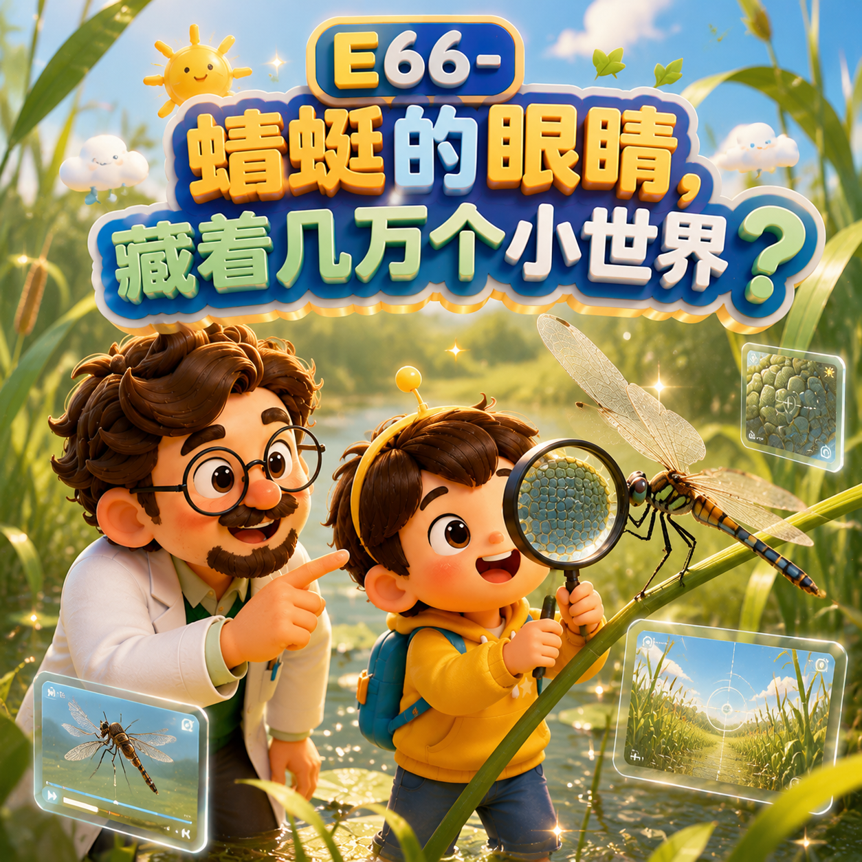 E66-蜻蜓的眼睛，藏着几万个小世界？｜昆虫 episode artwork