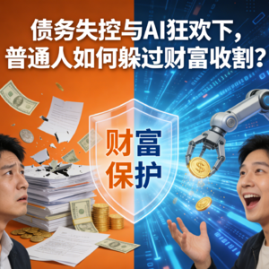 债务失控与AI狂欢下，普通人如何躲过财富收割？