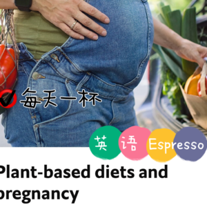 【206】怀孕和植物性饮食有关吗