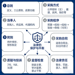 《政府采购法全解读：九章框架与核心规则精讲》