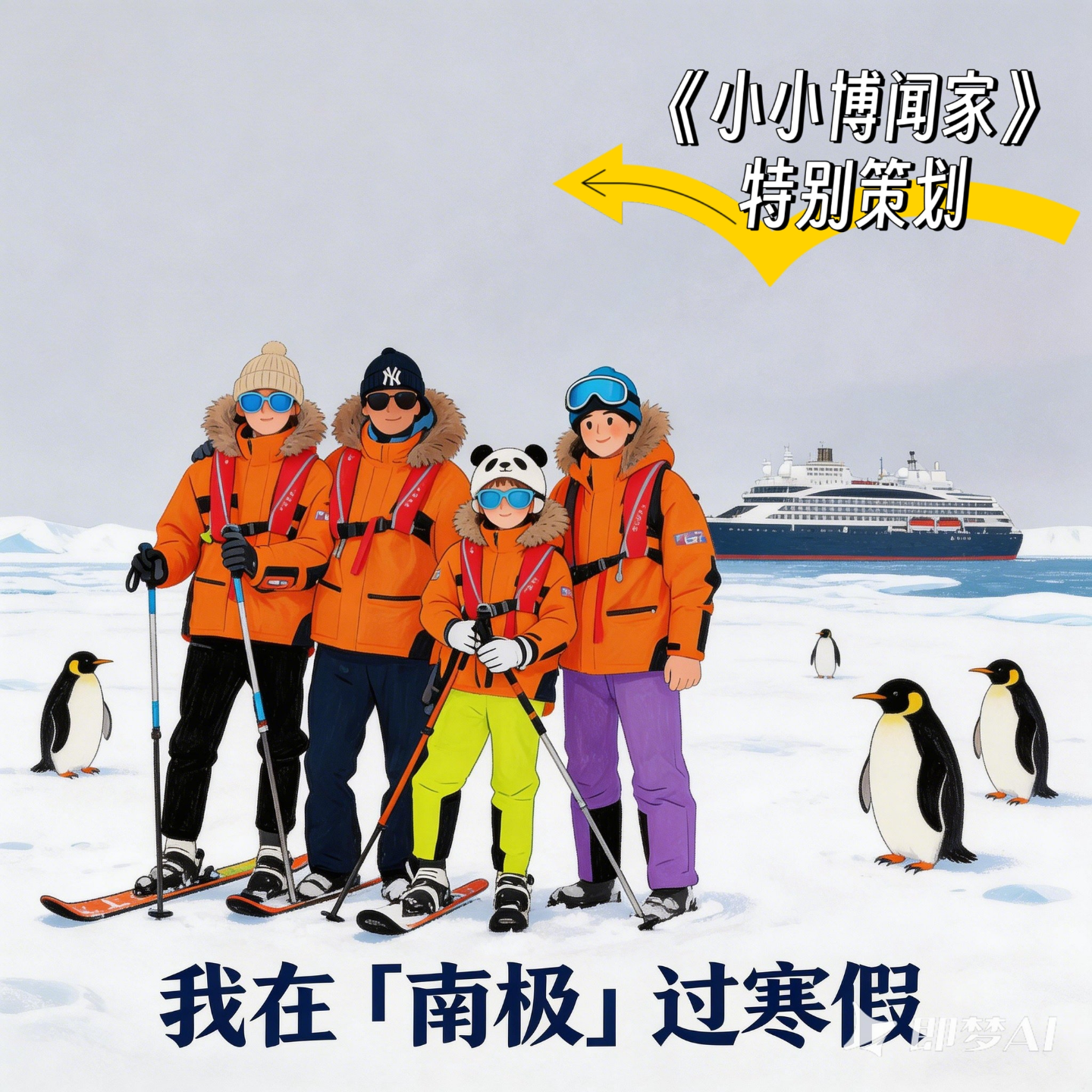 我在「南极」过寒假！穿越德雷克，登罗斯冰架，见帝企鹅 episode artwork