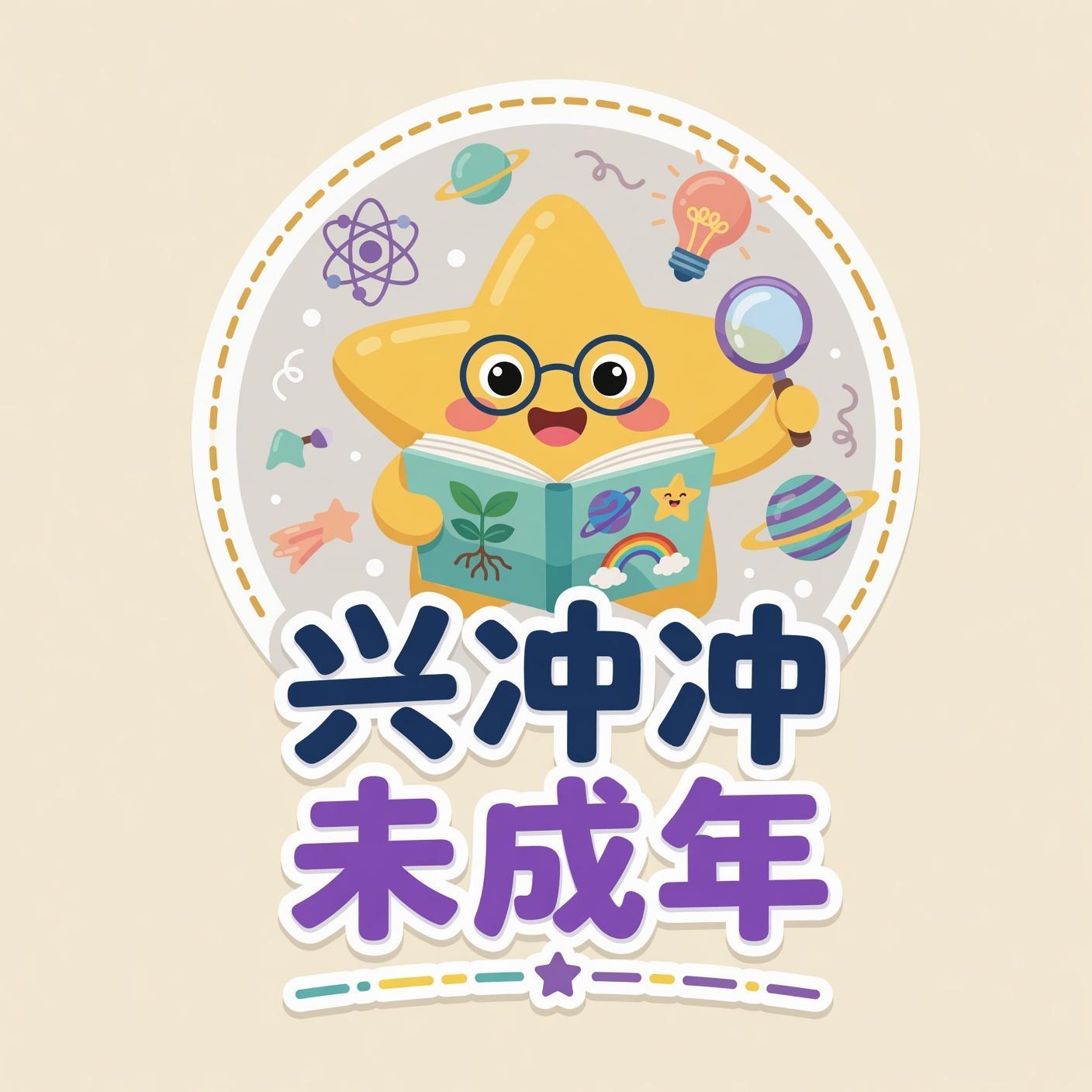 兴冲冲·未成年版封面