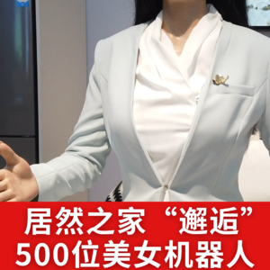 第589集 居然之家“邂逅”500位美女机器人