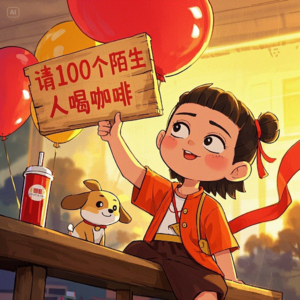 挑战请100个陌生人喝咖啡|社交关系的建立如此草率