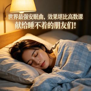 世界最强安眠曲，效果堪比高数课，献给睡不着的朋友们！