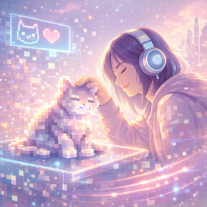 为什么撸猫能治愈？因为你在摸“低像素”的自己