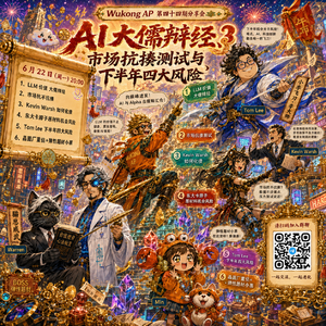 E44 AI 大儒辩经、市场抗揍测试与下半年四大风险