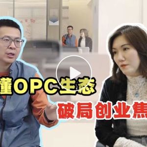 不追流量、只做真需求|AI 时代 OPC 创业:从焦虑到有序,从生存到质感
