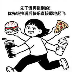 EP03.先干饭再谈别的！优先级拉满后快乐直接原地起飞