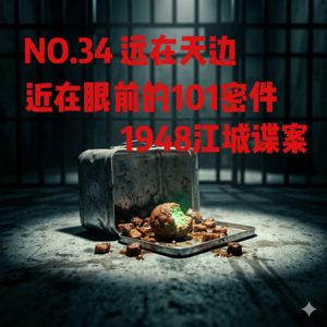 远在天边近在眼前的101密件:1948江城谍案