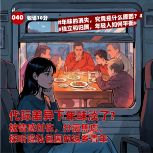#040代际差异下年味淡了? 被情感创伤，分离焦虑，探听隐私包围的返乡青年