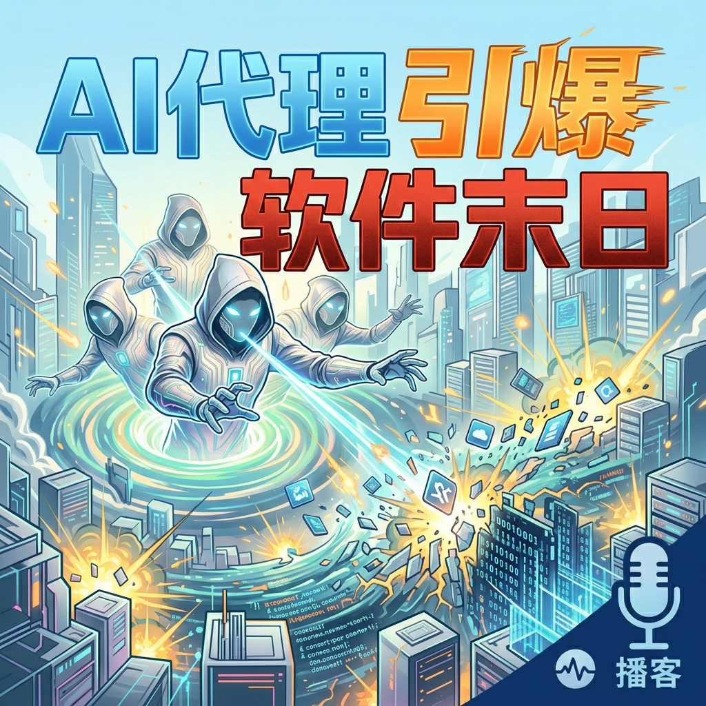 【科技路边摊】AI代理引爆软件末日 episode artwork