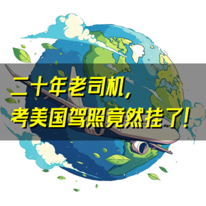 13.围观美利坚 之 二十年老司机考美国驾照，竟然挂了！