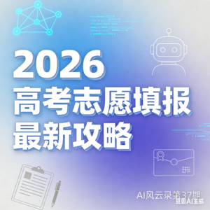 第37集:2026高考志愿填报最新攻略