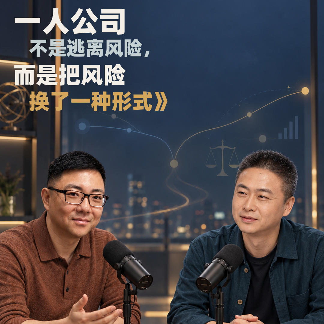 今年难，明年会更难？一人公司不是逃离风险，而是把风险换了一种形式