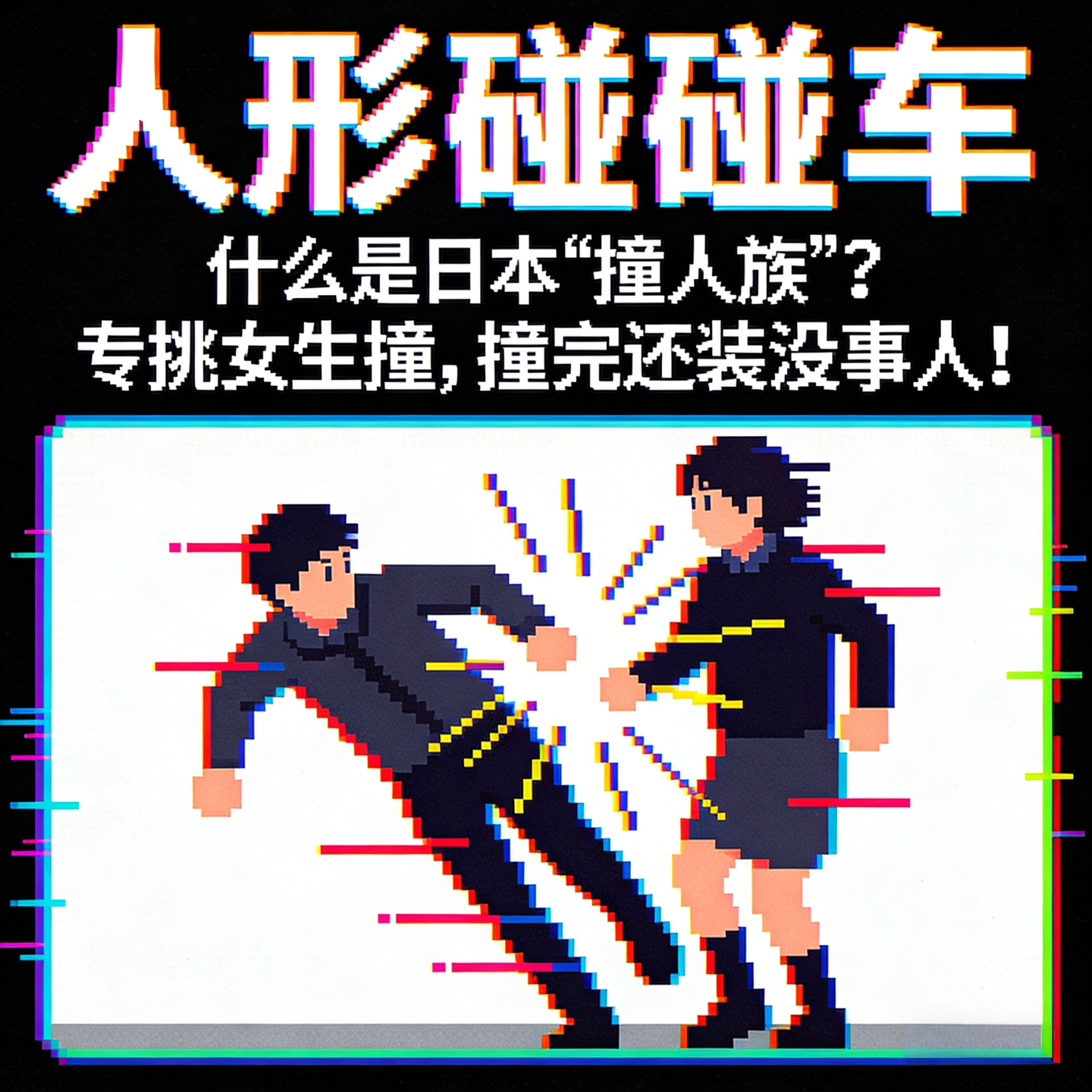 “人形碰碰车”？什么是日本“撞人族”？专挑女生撞，撞完还装没事人！ episode artwork
