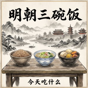 016 一碗饭看明朝三百年：皇帝、文人、百姓都在吃什么