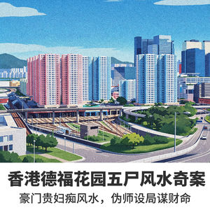 No.15香港德福花园五尸风水奇案：豪门贵妇痴风水，伪师设局谋财命